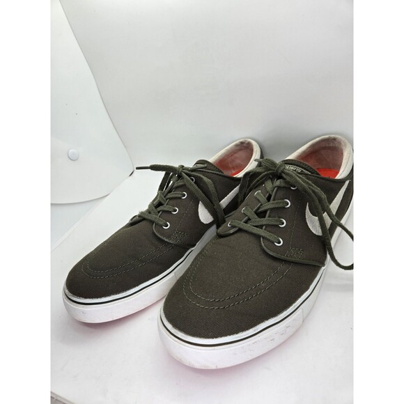 Nike SB Zoom Stefan Janoski Shoes Men\'s 8 Green White Gum Skateboarding Sneakers main image 7